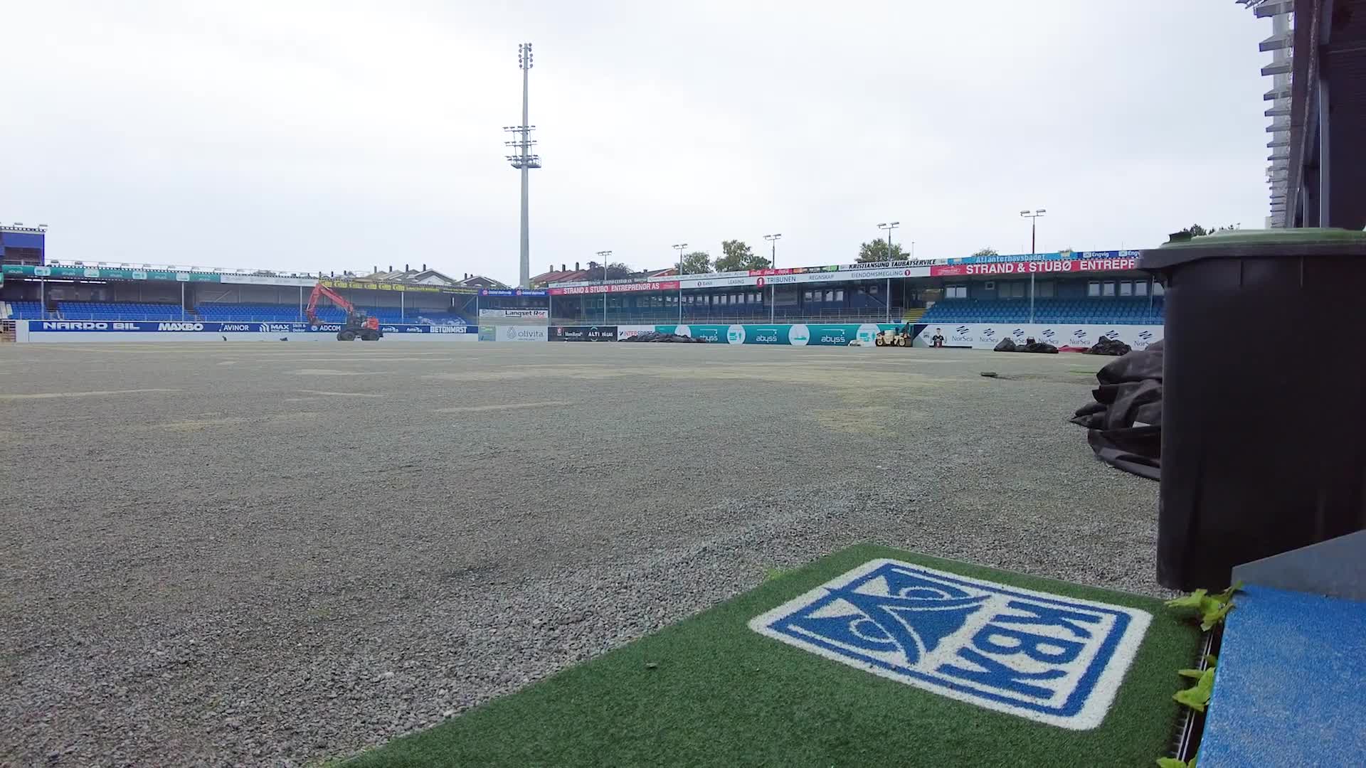 Status for arbeidet på Nordmøre stadion
